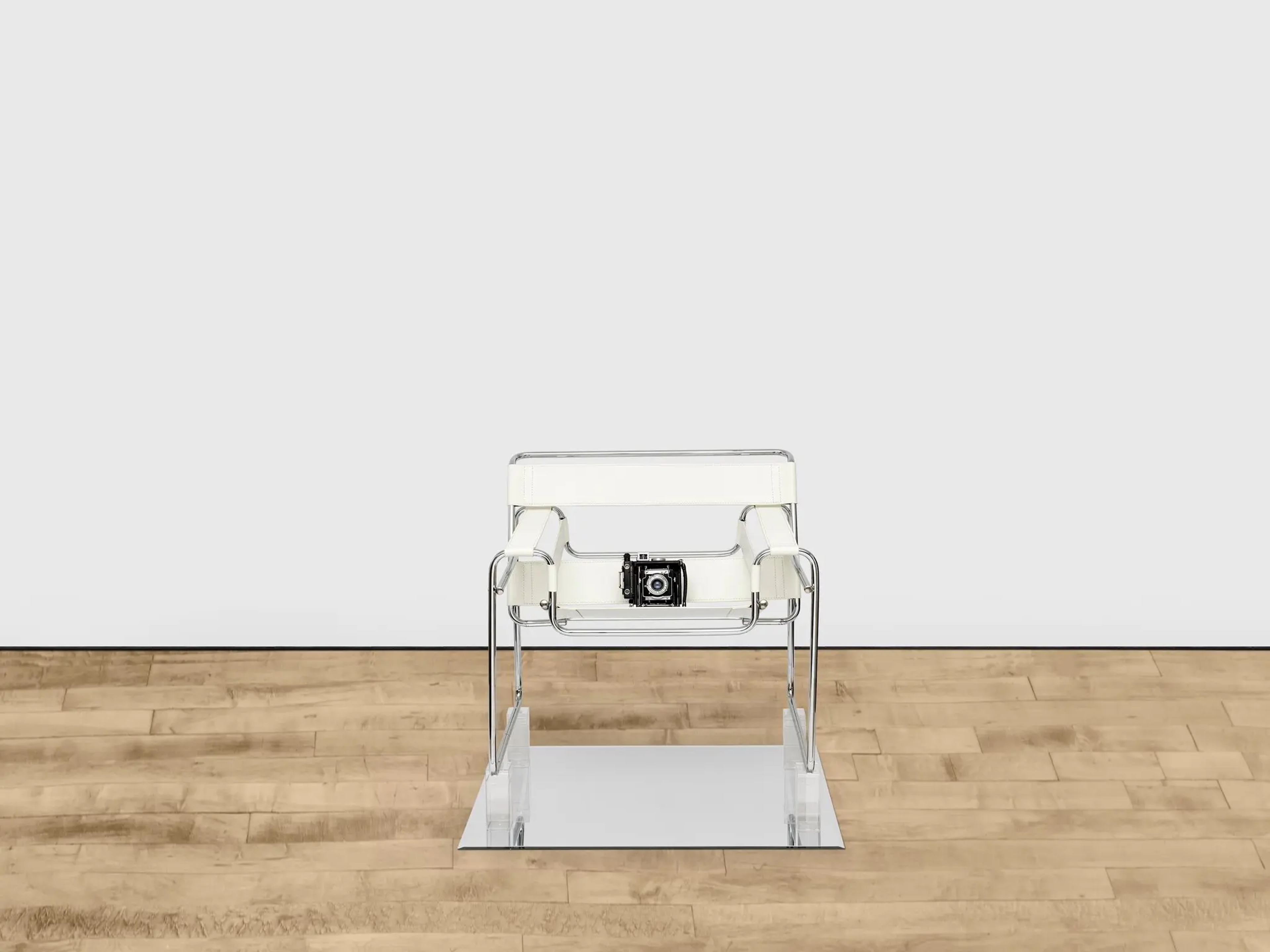 Kayode Ojo’s “Basic Instinct,” 2023, on view at 52 Walker.