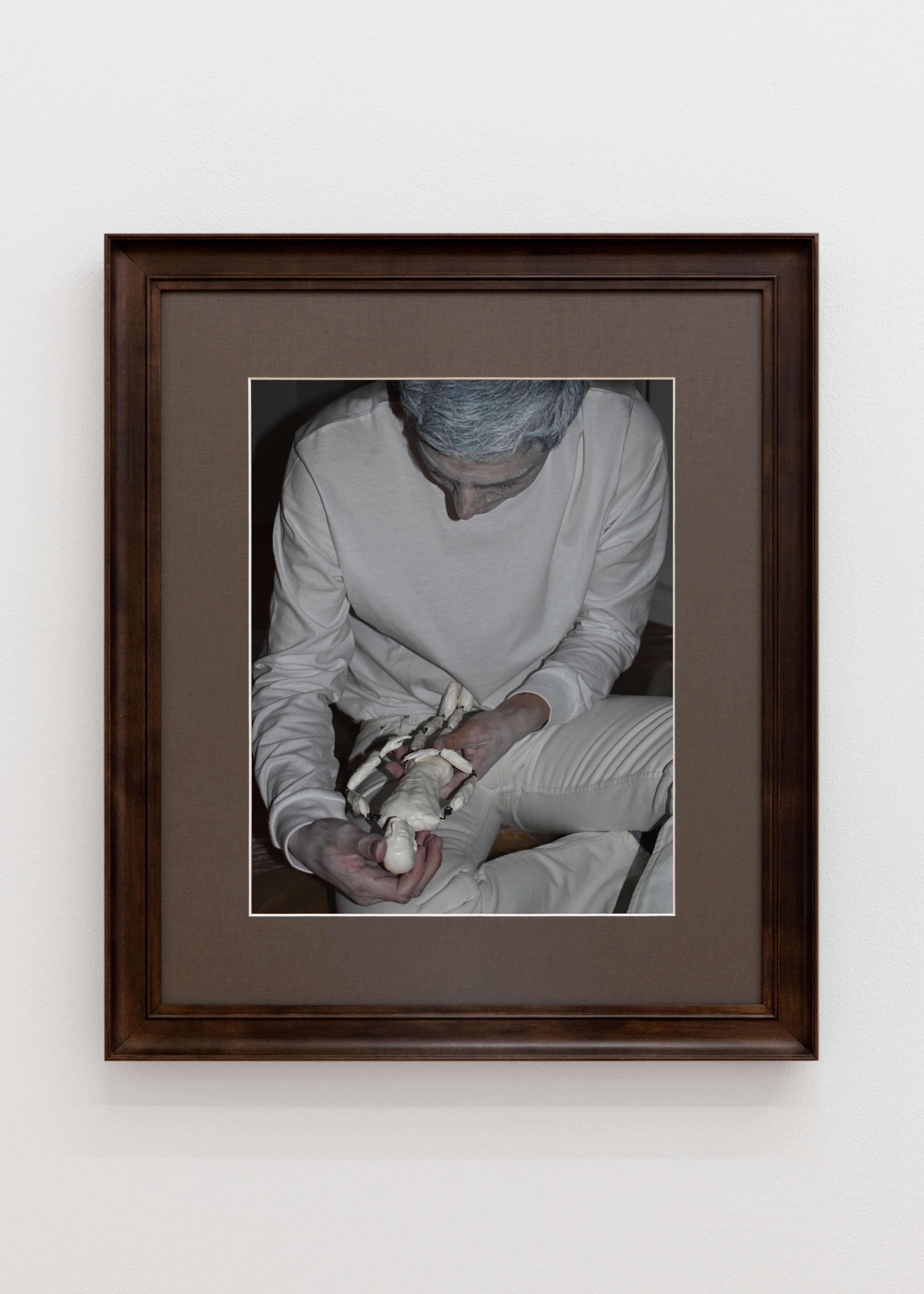 Luzie Meyer, I was required to exchange chimeras of boundless grandeur for realities of little worth., 2019. C-print in artist’s frame. 67.5 x 56.5 x 4.5 cm (26 5/8 x 22 1/4 x 1 3/4 in). Photograph by Diana Pfammatter. Courtesy of the artist and Sweetwater, Berlin.