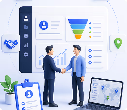 Dealer Sales Management illustration