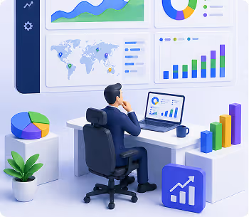 Executive Dashboards illustration