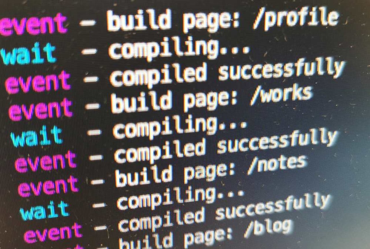 Lines of code from an editor