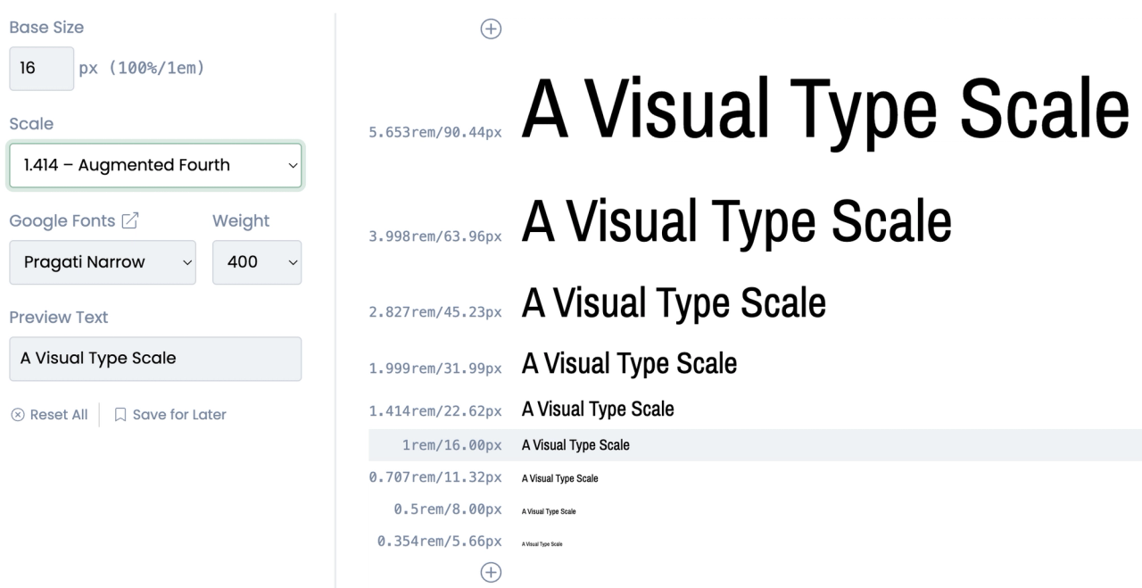 font-size examples