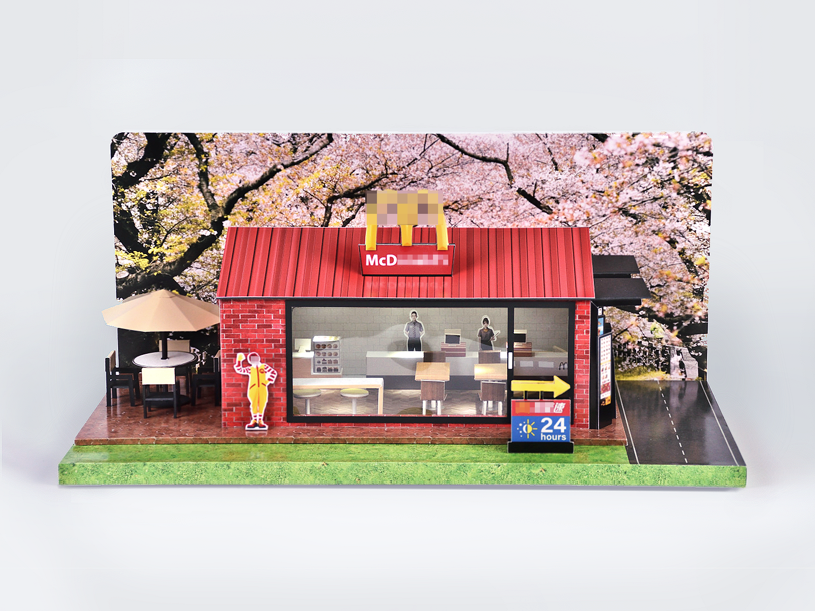 24 小時速食店