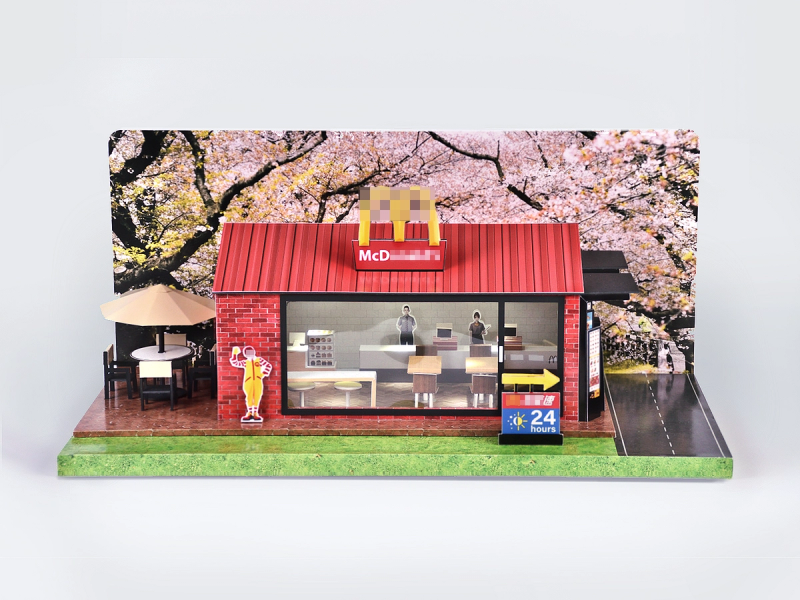 24 小時速食店