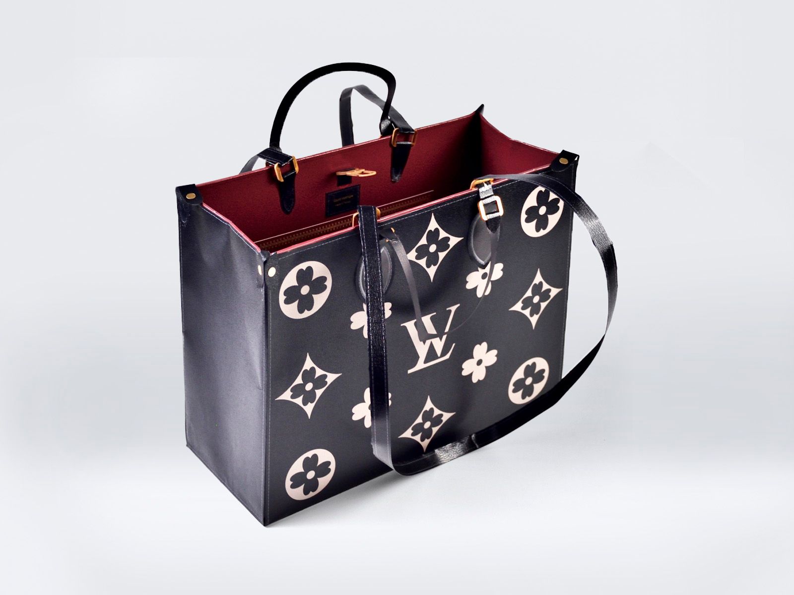 精品老花LW包(黑色)