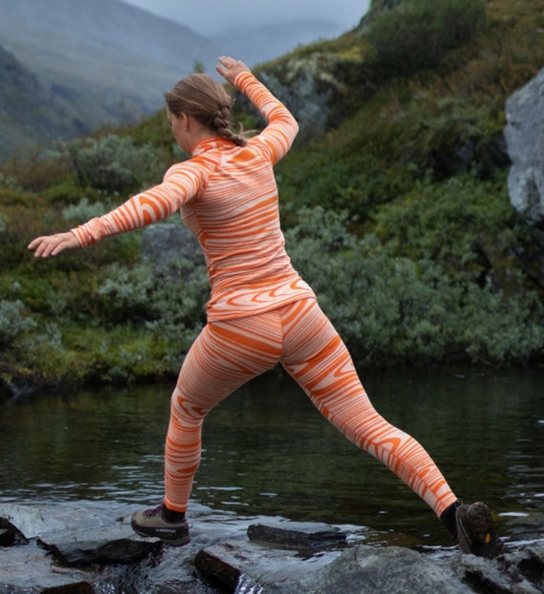 Aclima Motion WarmWool dame oransje