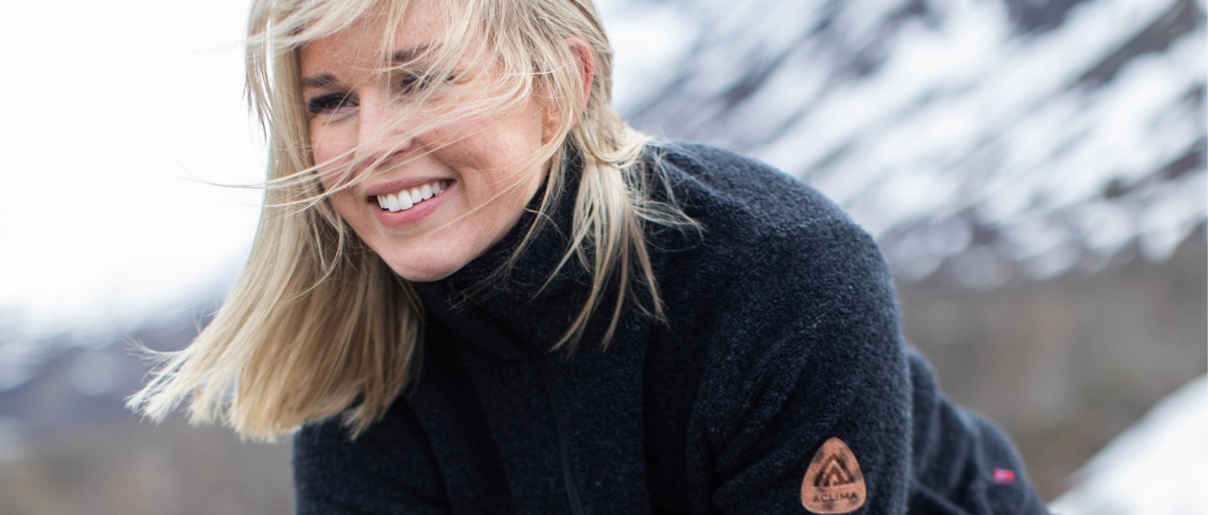 Aclima reborn recycled wool jacket black women's