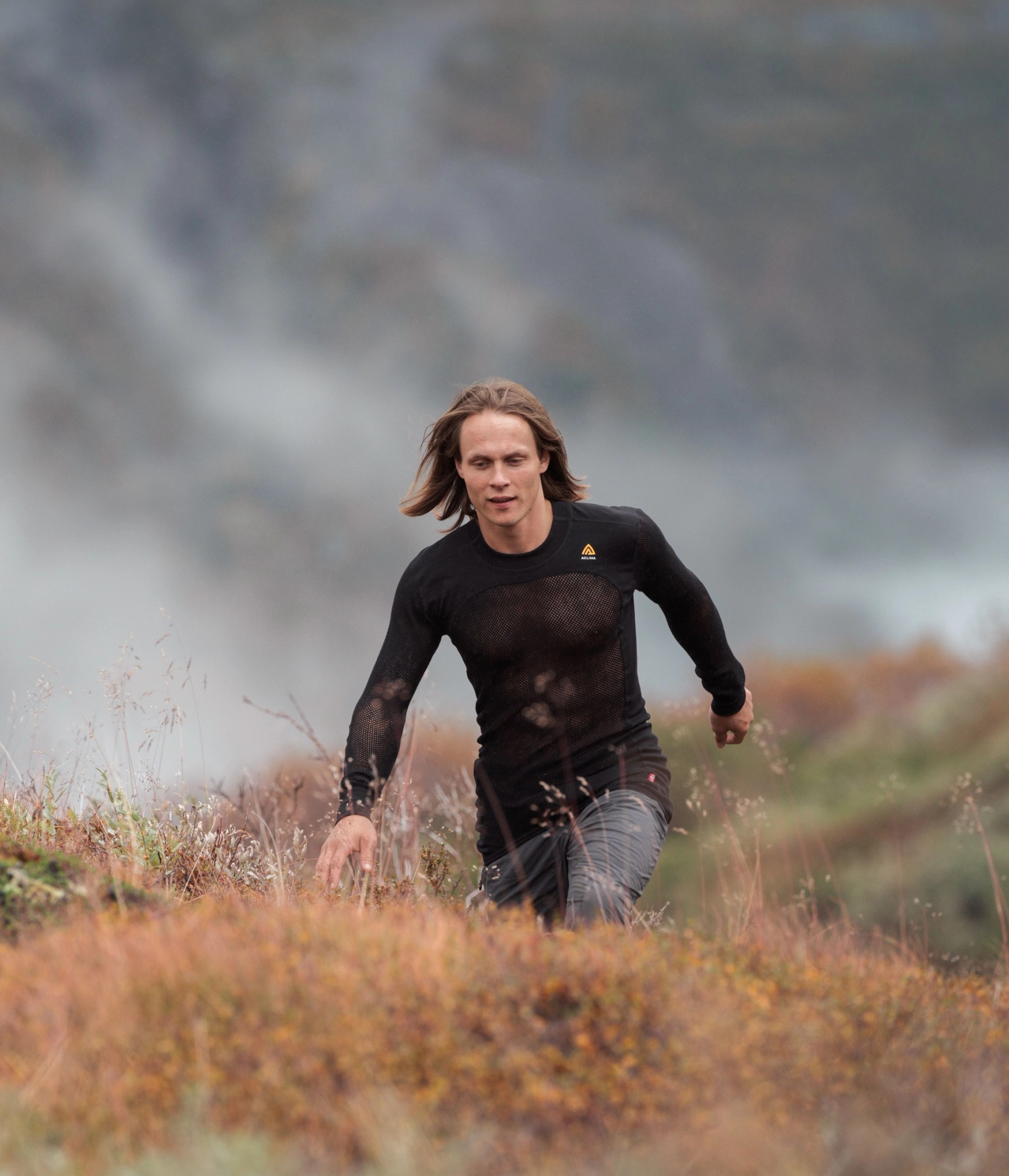 WoolNet Original Wollnetz oberteil shirt in Schwarz für Herren