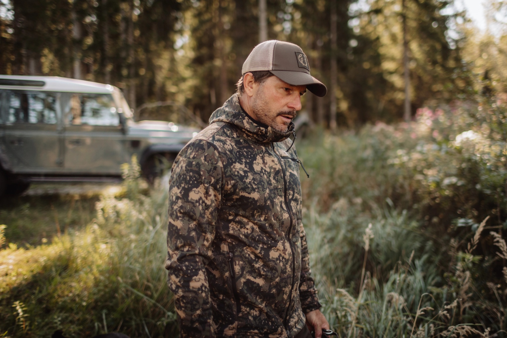 Ambassador Markus Sämmer, outdoor chef and hunter. loves Chevalier quality garments