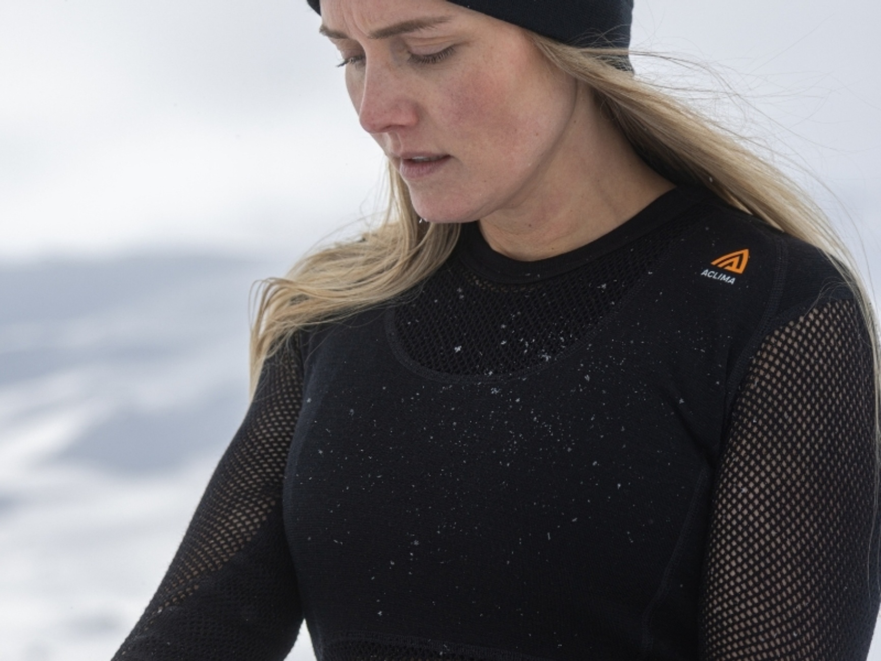 Aclima Unterwäsche für Profis NCU Woolnet Merinowolle schwarz für Damen