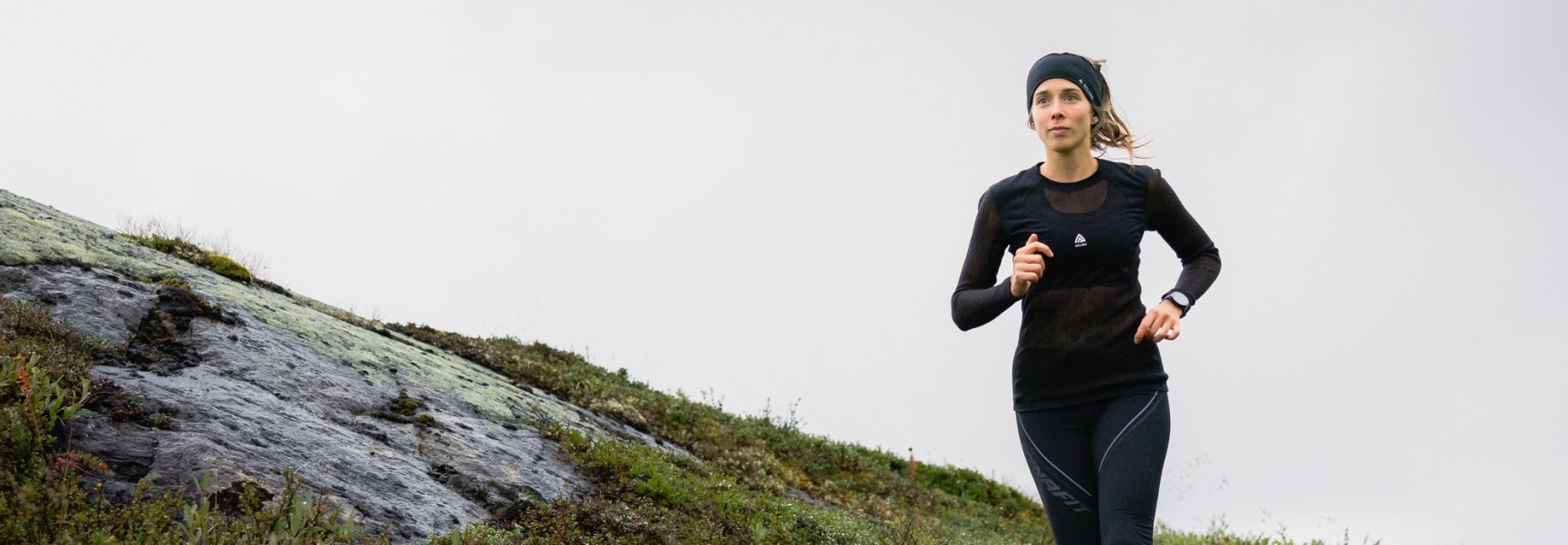 WoolNet Light Mesh Shirt für Frauen in Schwarz