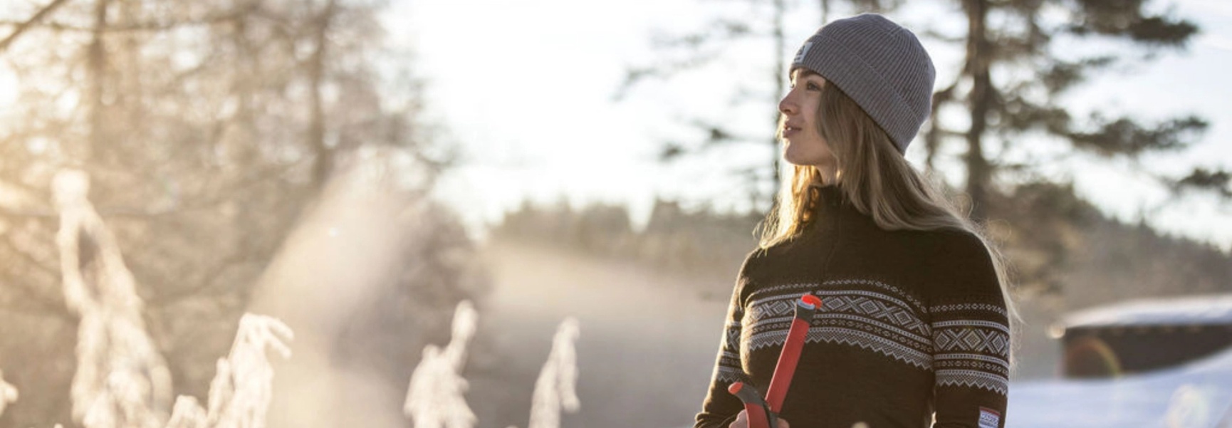 Aclima Marius mockneck dame svart