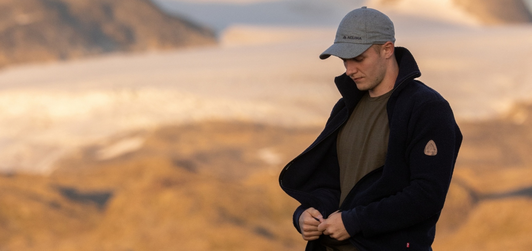 Aclima reborn ull jakke svart herre resirkulert ull