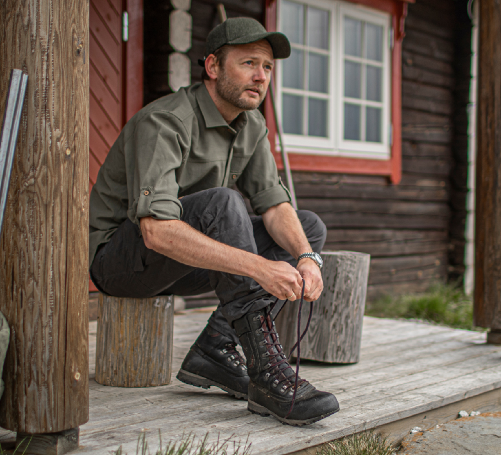 Aclima LeisureWool Shirt Jagd grün Herren