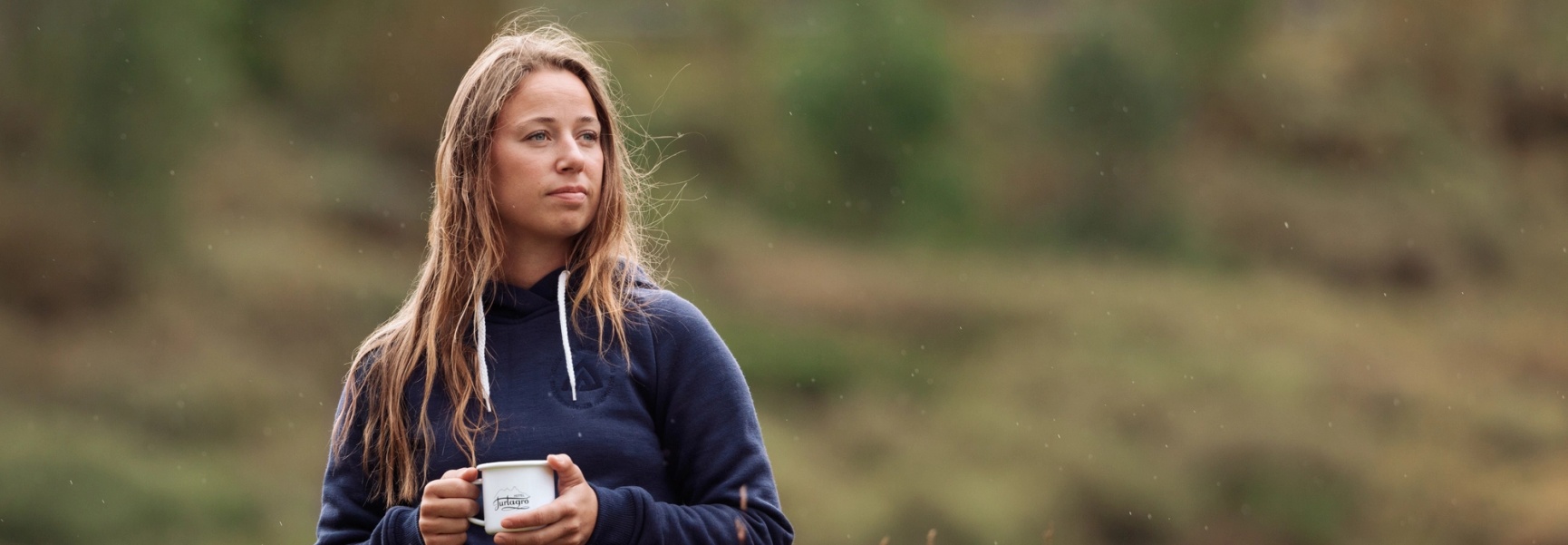 Aclima FleeceWool sweater blue women's