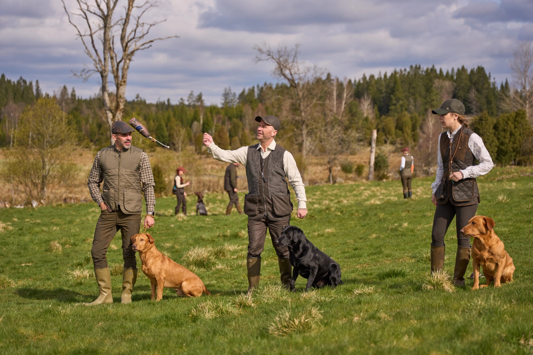 Mattias Westerlund - at Hundskolan Vision - famous dogtrainer and also an Ambassador for Chevalier