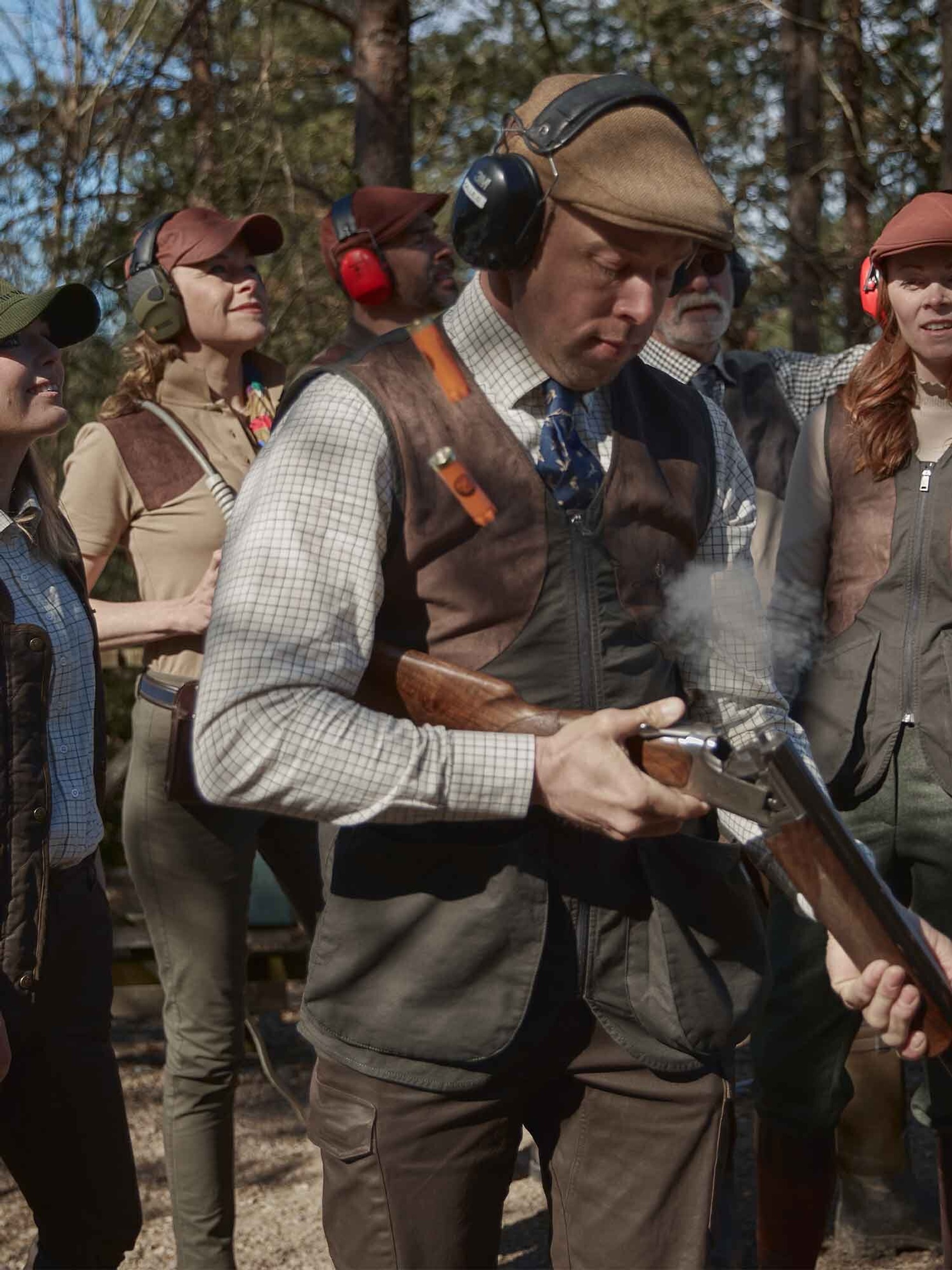 Shirts with Shooting Fit