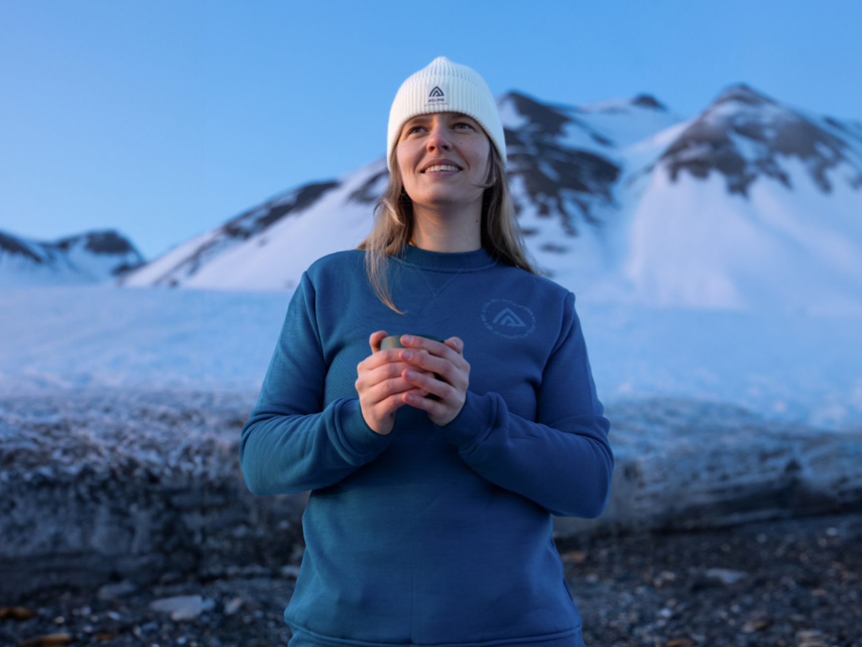 Aclima FleeceWool genser i merinoull blå dame