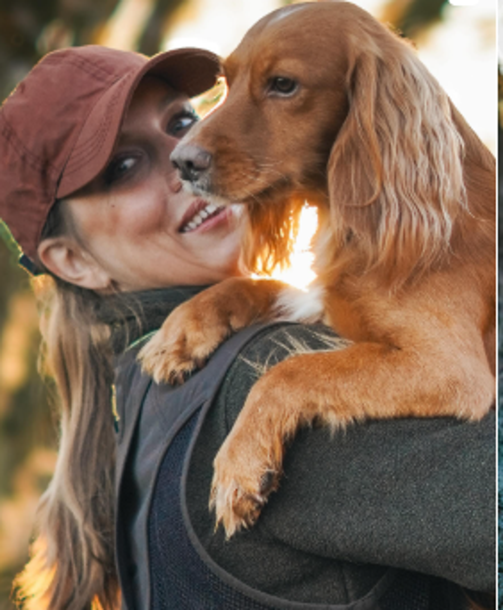 Moonshinegang, Chevalier ambassador, training with her dog in the outdoors