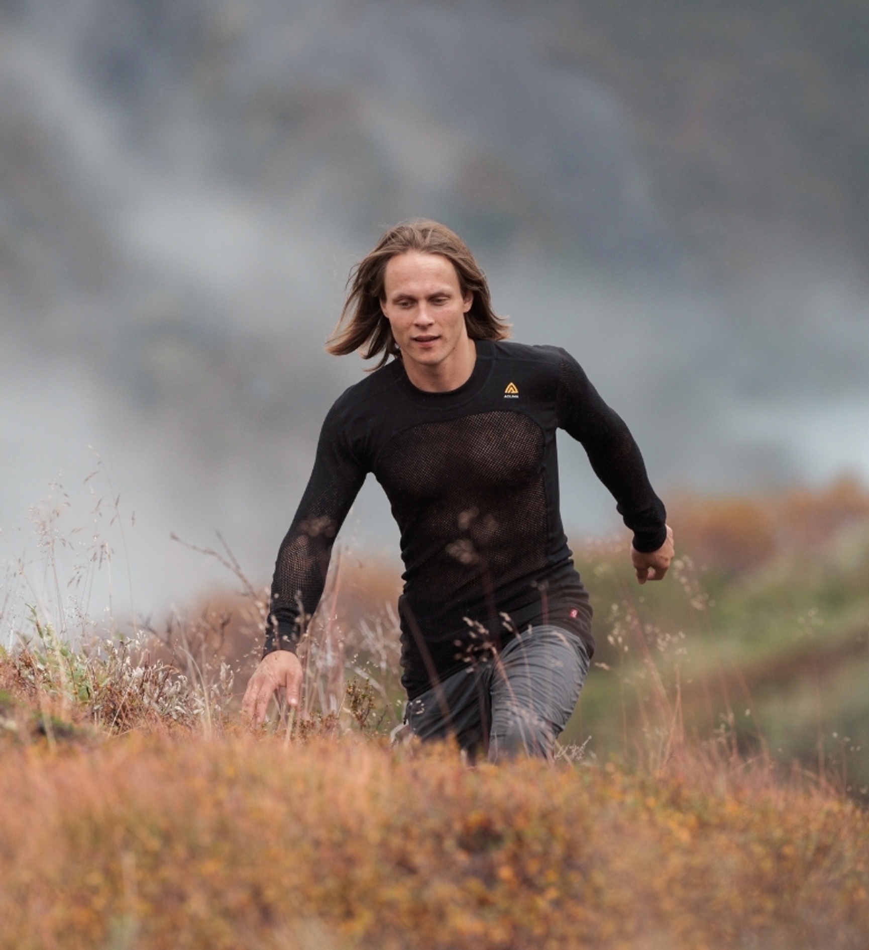 Aclima ullnetting svart herre