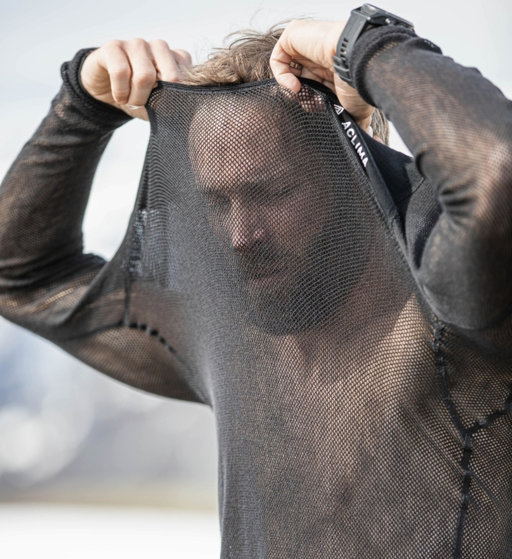 WoolNet Light Herrennetz Schwarz