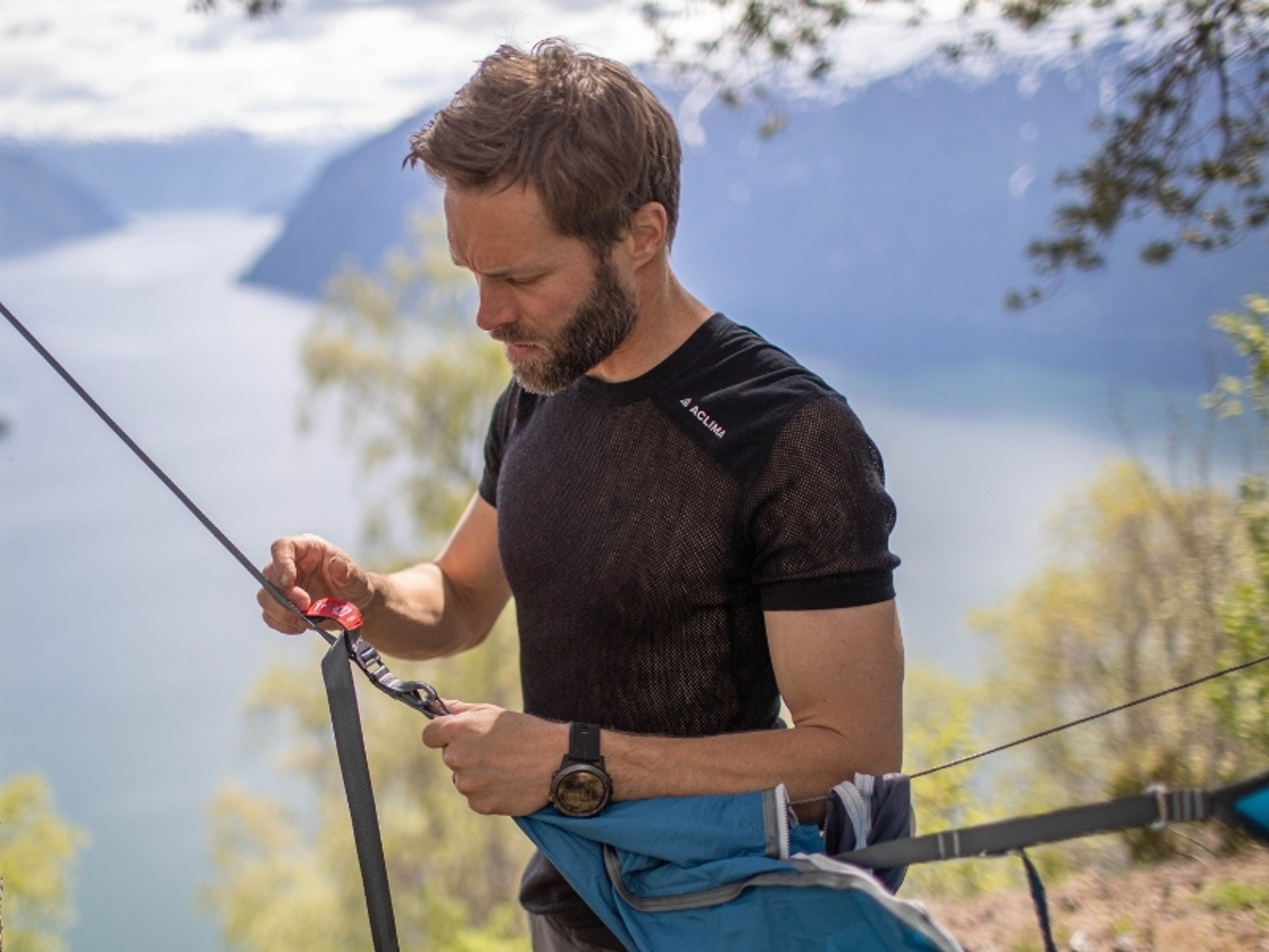 Aclima ullnett WoolNet light dame svart