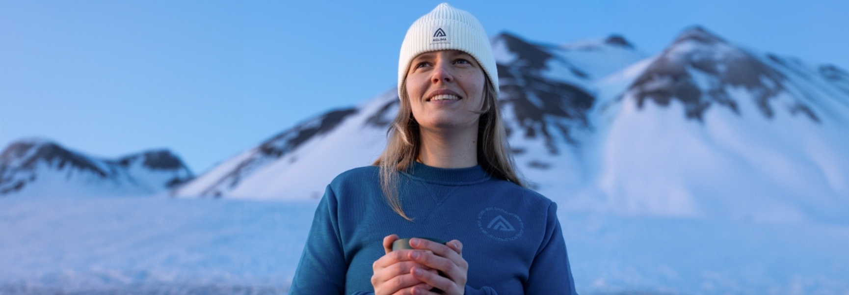 Aclima FleeceWool merino wool sweater blue women's