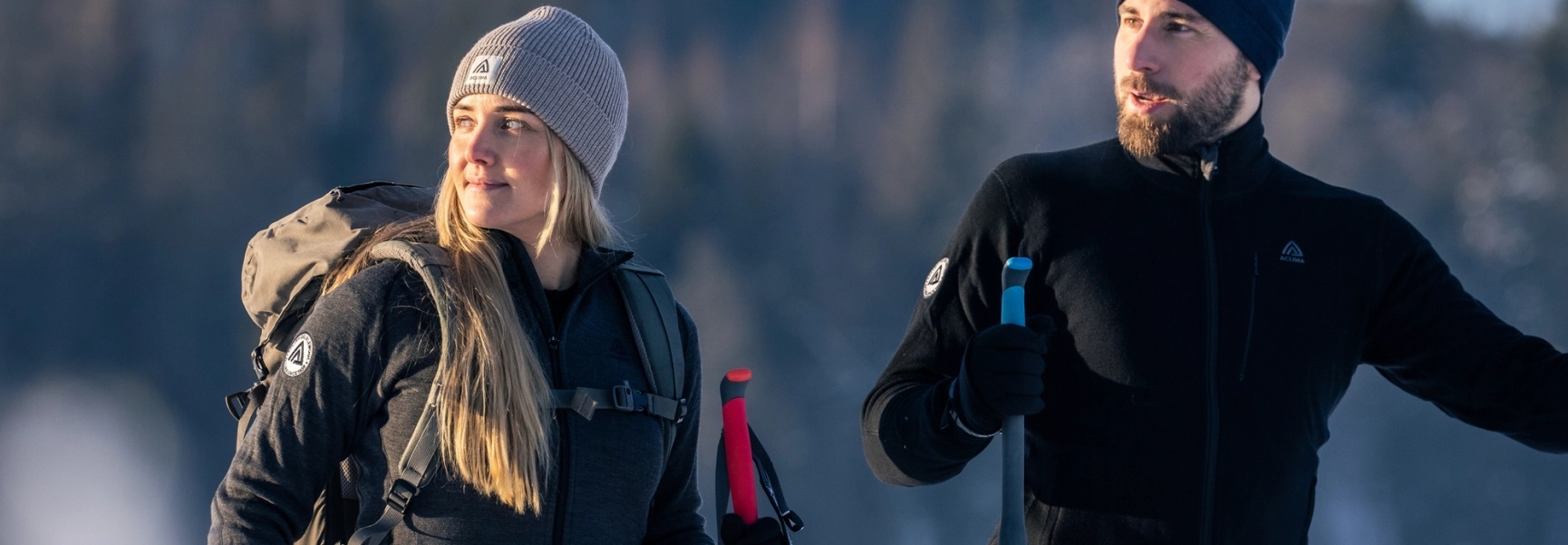 Aclima DoubleWool Jacke grau für Damen