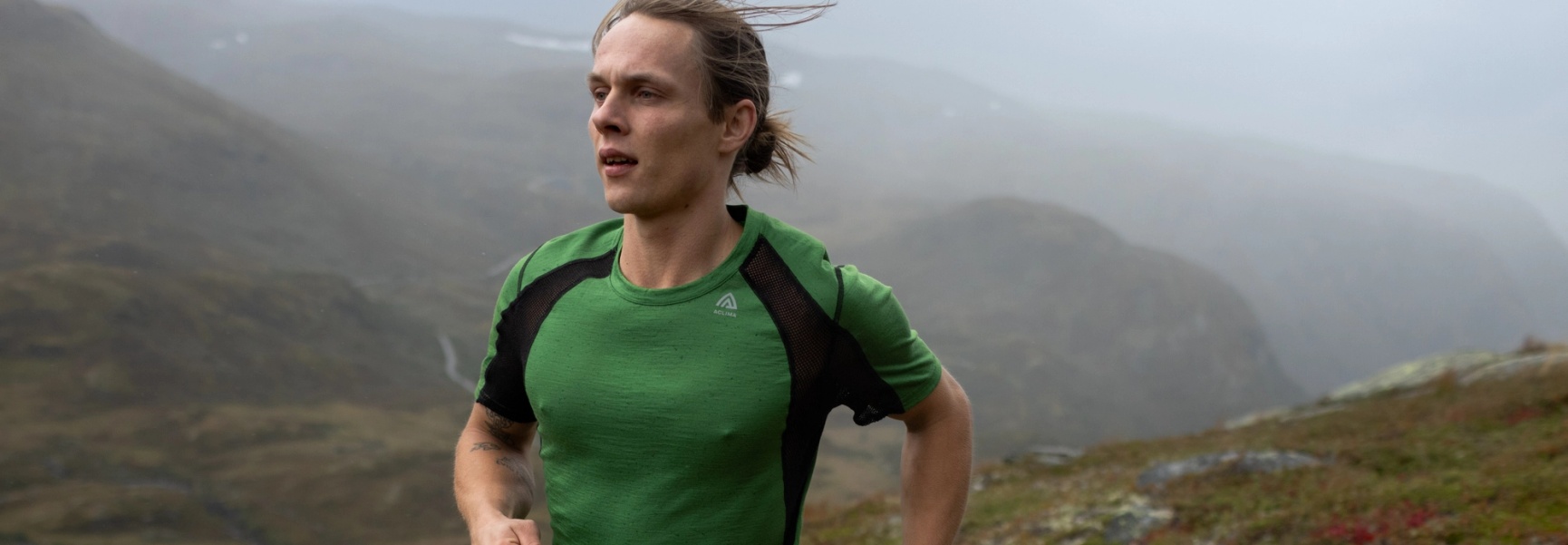 Aclima Lightwool T-Shirt in Grün für Herren