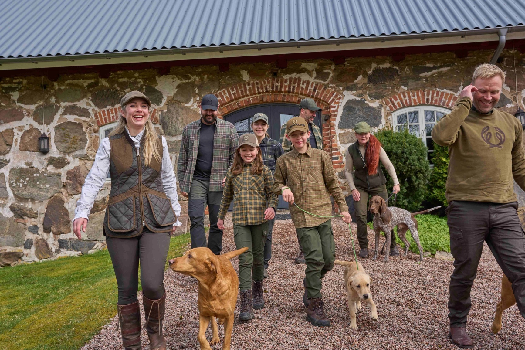 Hunting and dog training all together over generations is so much fun
