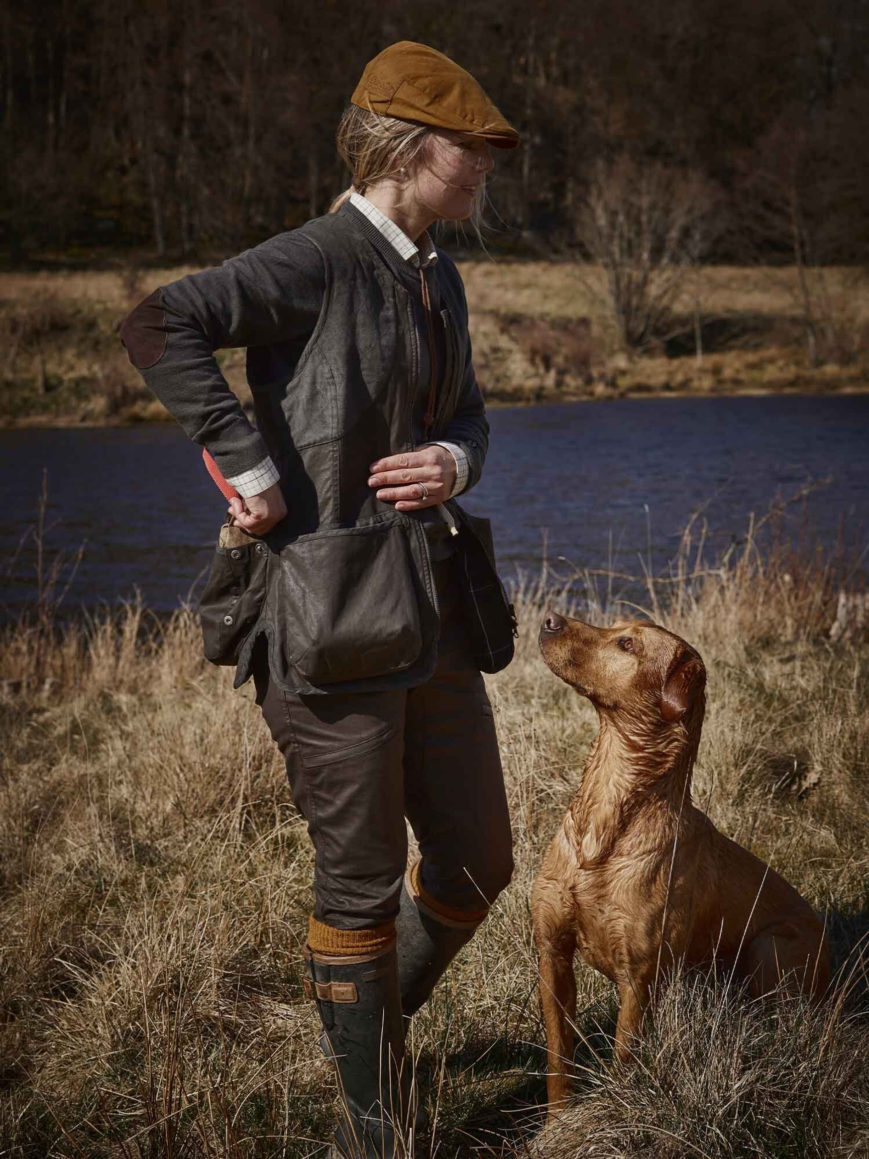 Women’s Dog Sport Vest in the Vintage Fabric – Perfectly Matched with the Vintage Collection