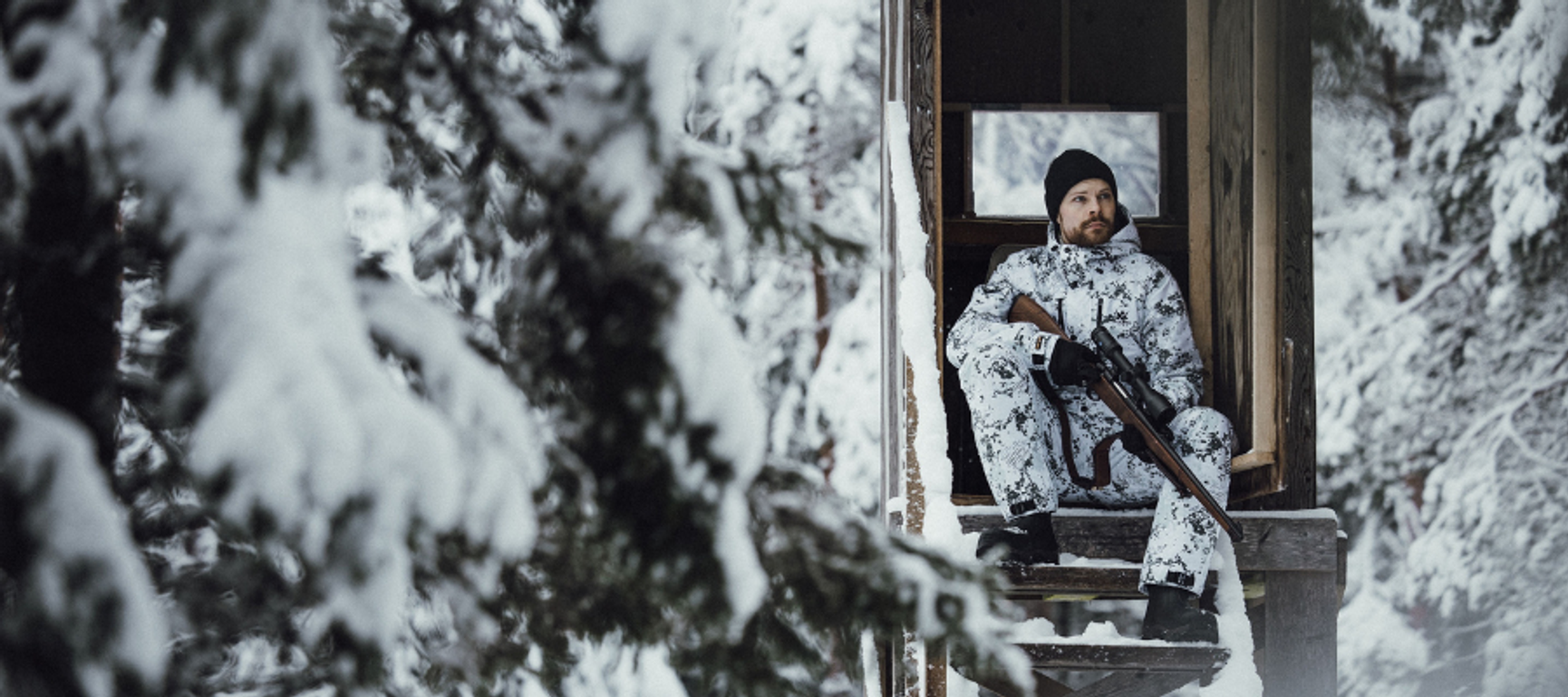 Winter sale on hunting wear