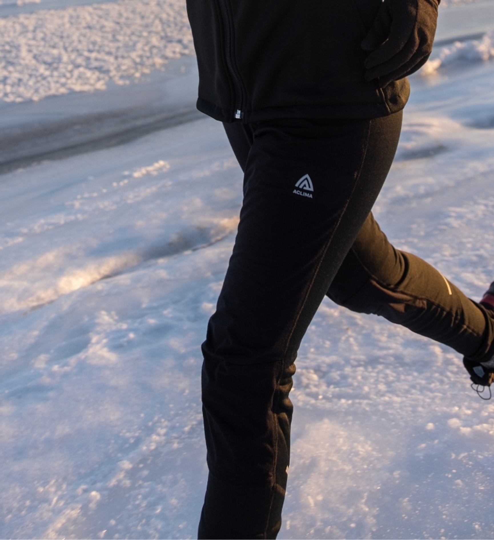 Aclima Damen Wollhose schwarz