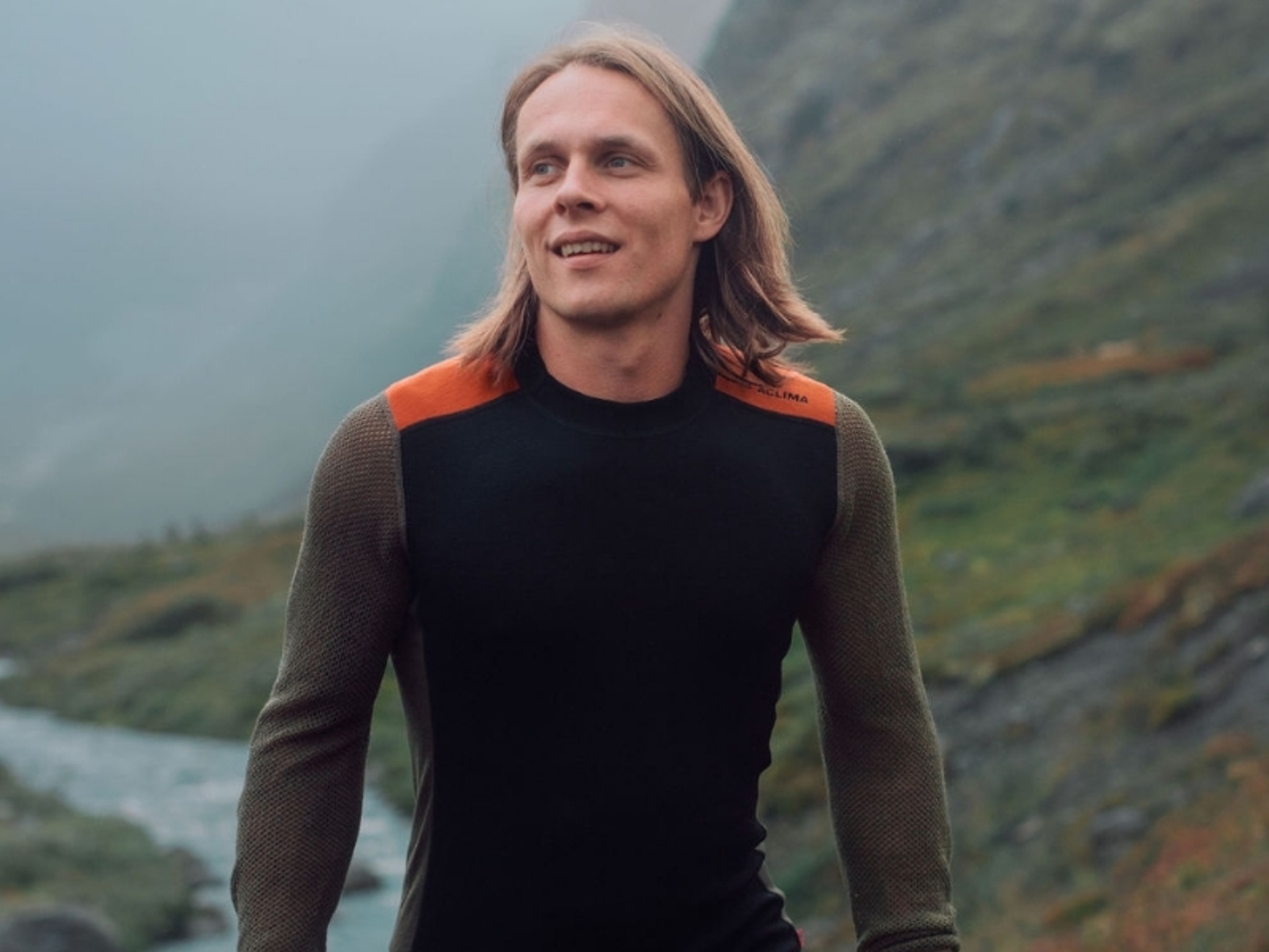 Aclima ullnett WoolNet hybrid herre grønn svart