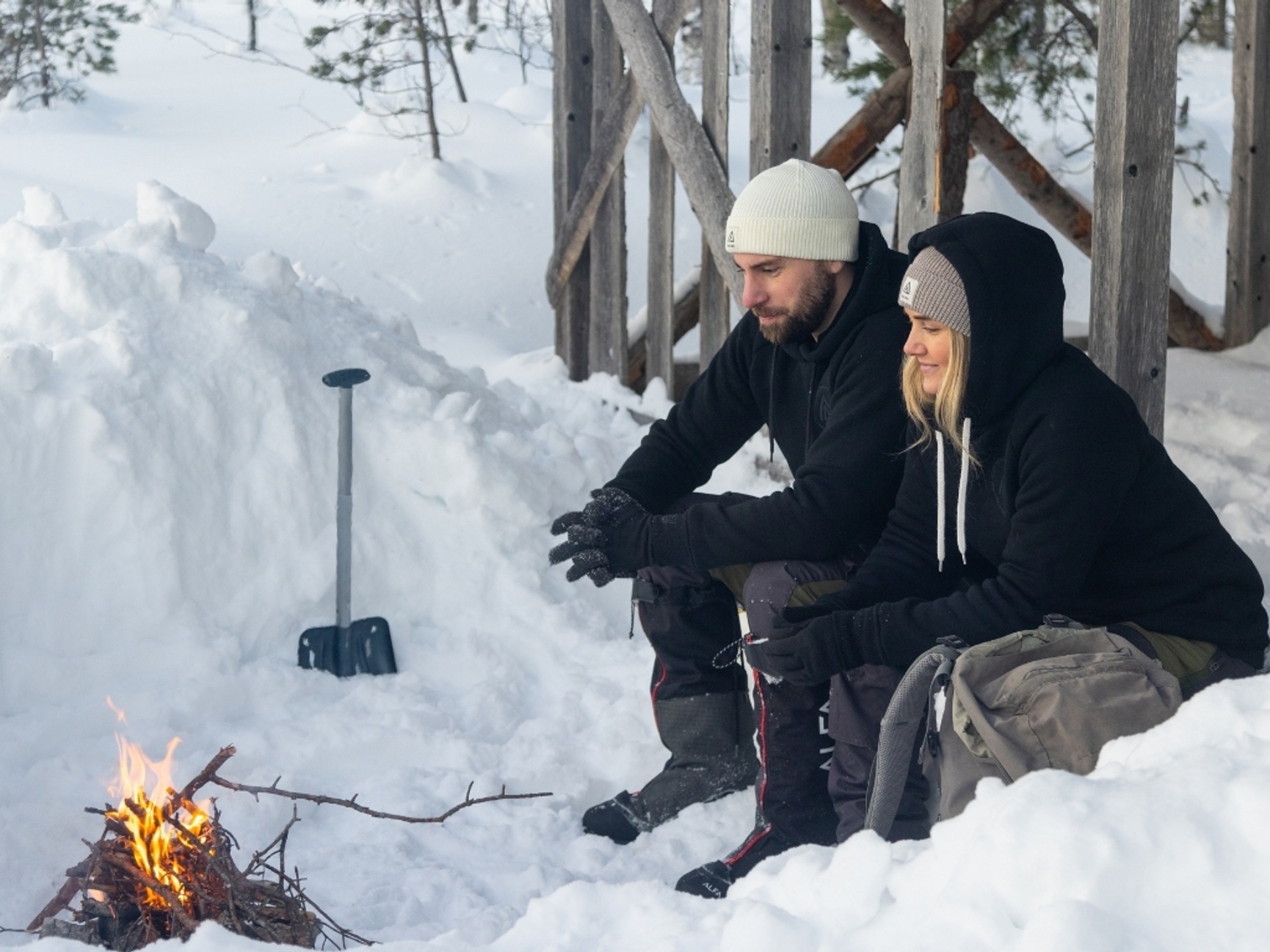 Aclima FleeceWool hettegenser i merinoull dame og herre svart