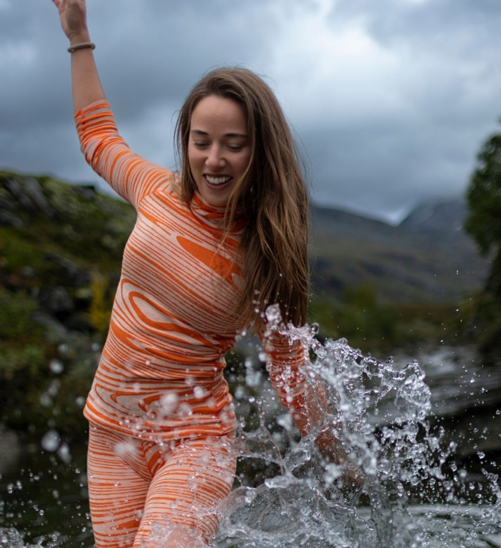 Aclima Motion WarmWool dame oransje