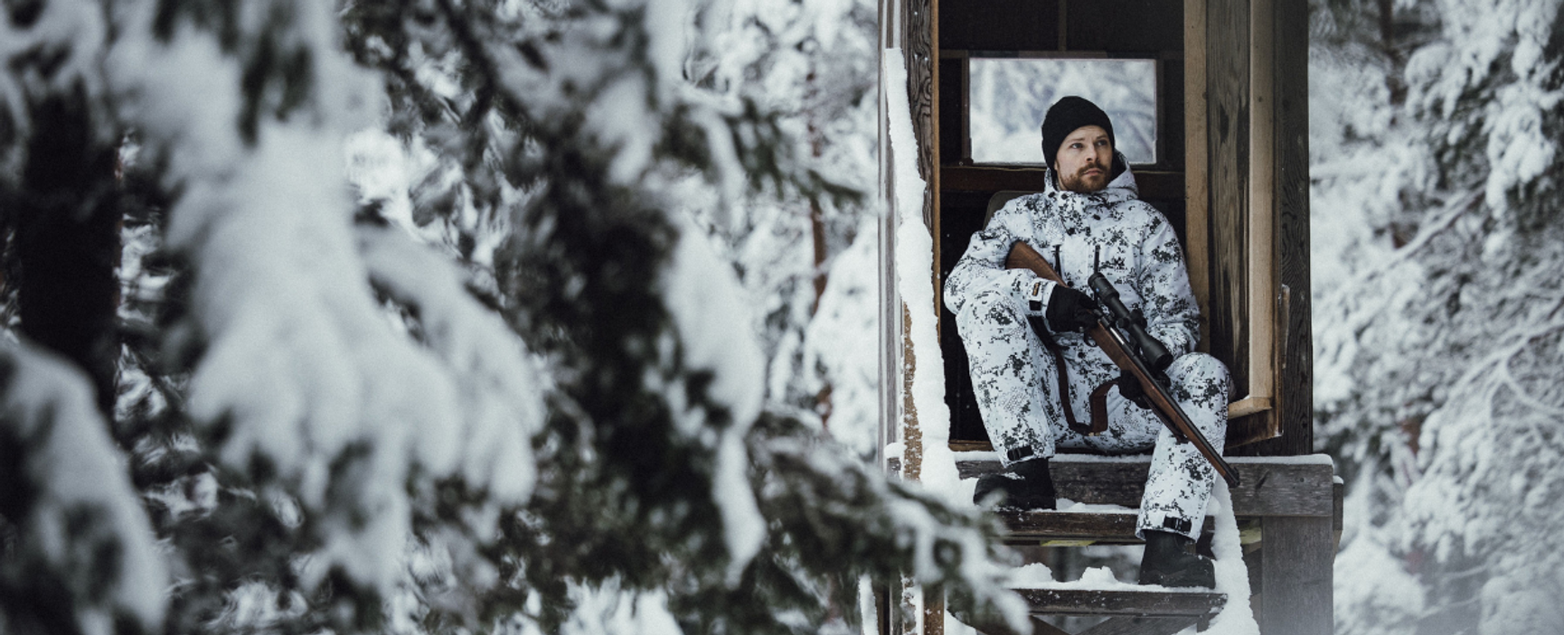 Wintersale on hunting clothes