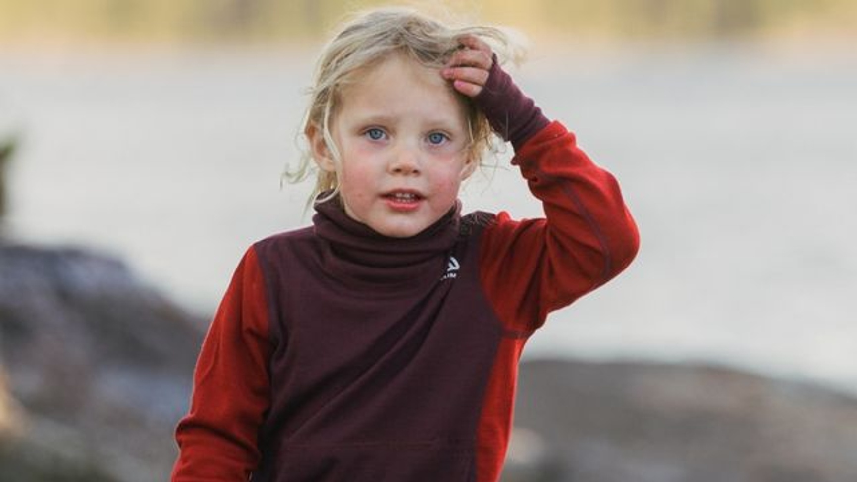 Aclima Unterhemd in Rot für Kinder 