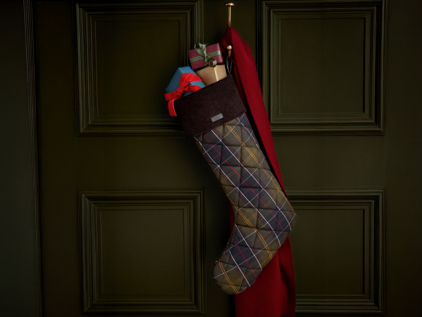 Julstrumpa från Barbour