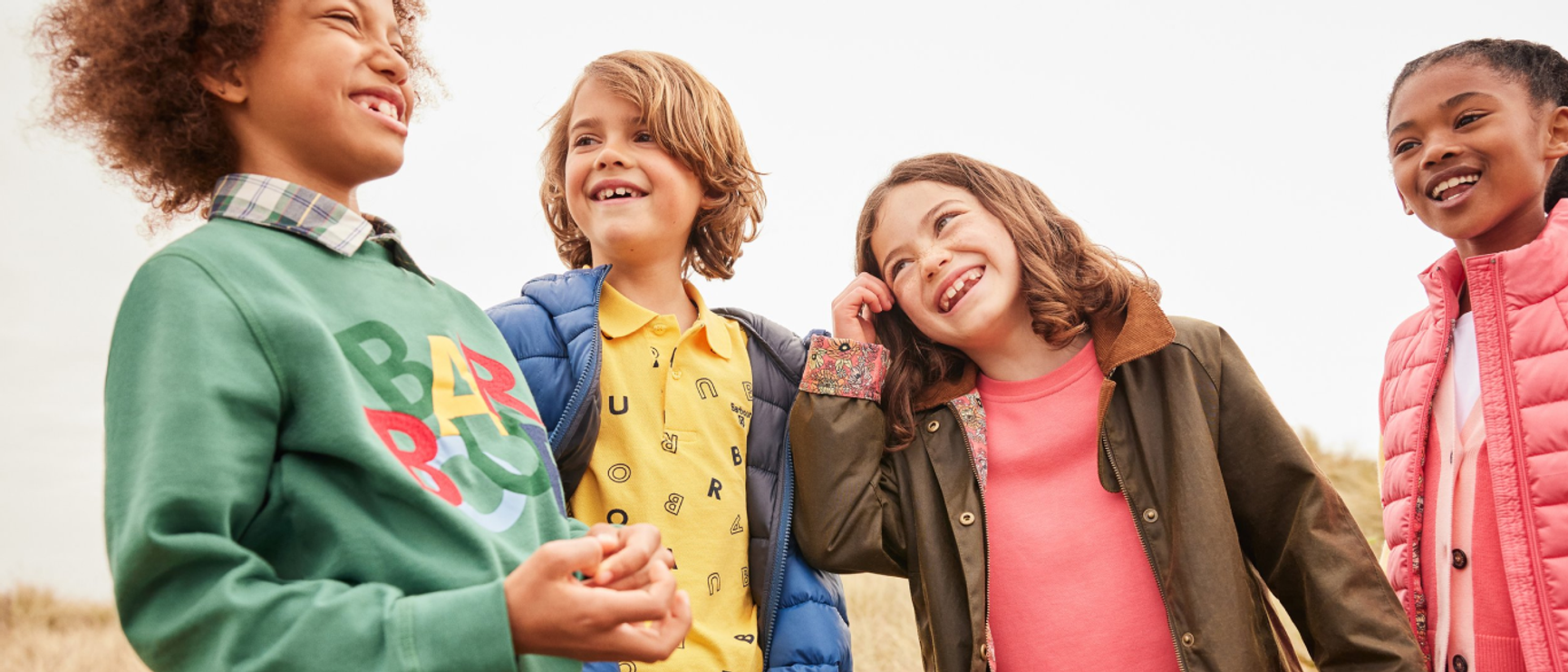 Kids laughing