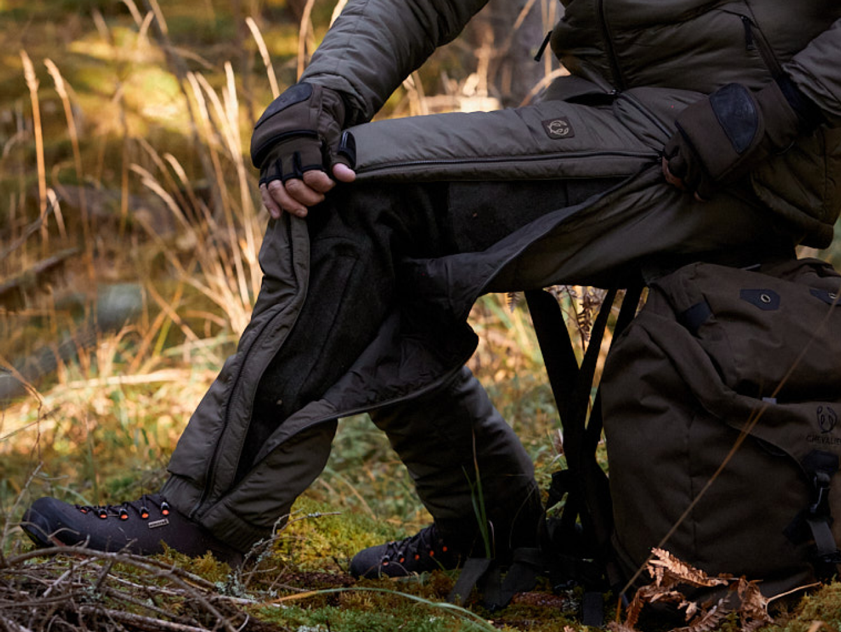 bukser med glidelås