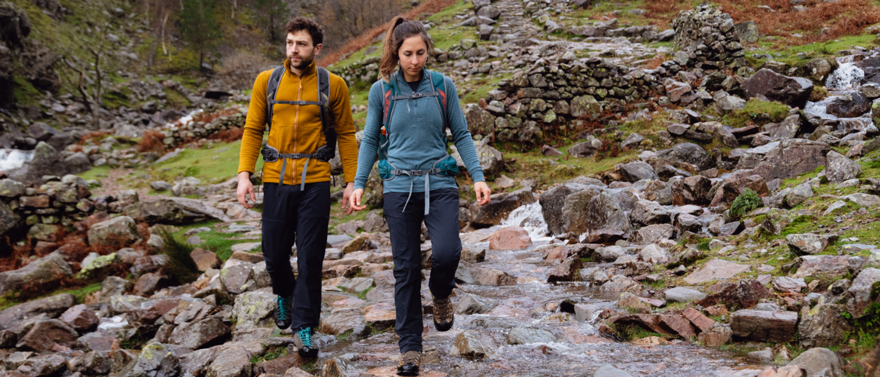2 personer som vandrer 