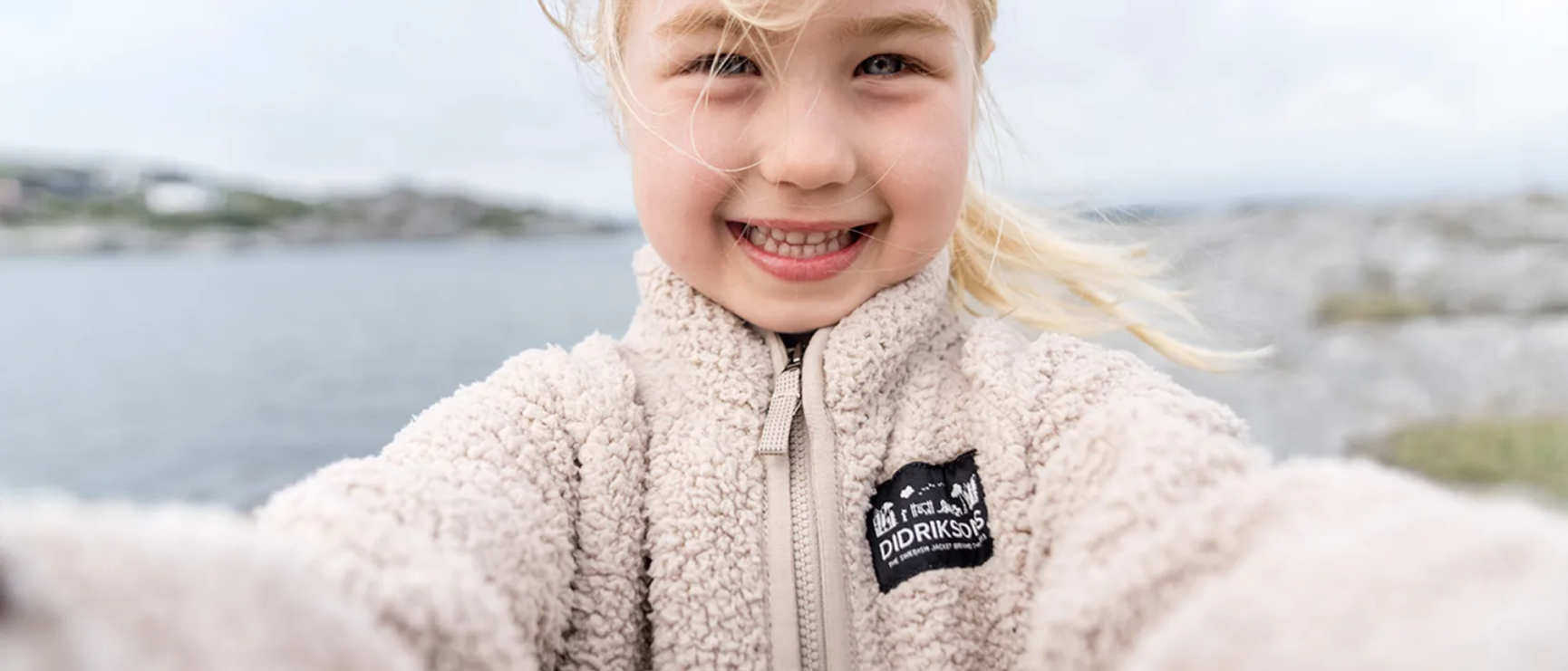 Kid smiling