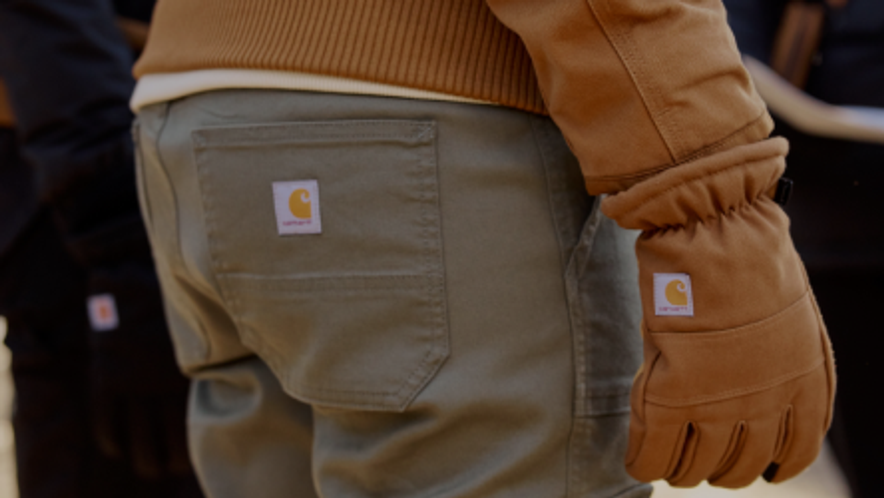 Bukser med Carhartt-logo