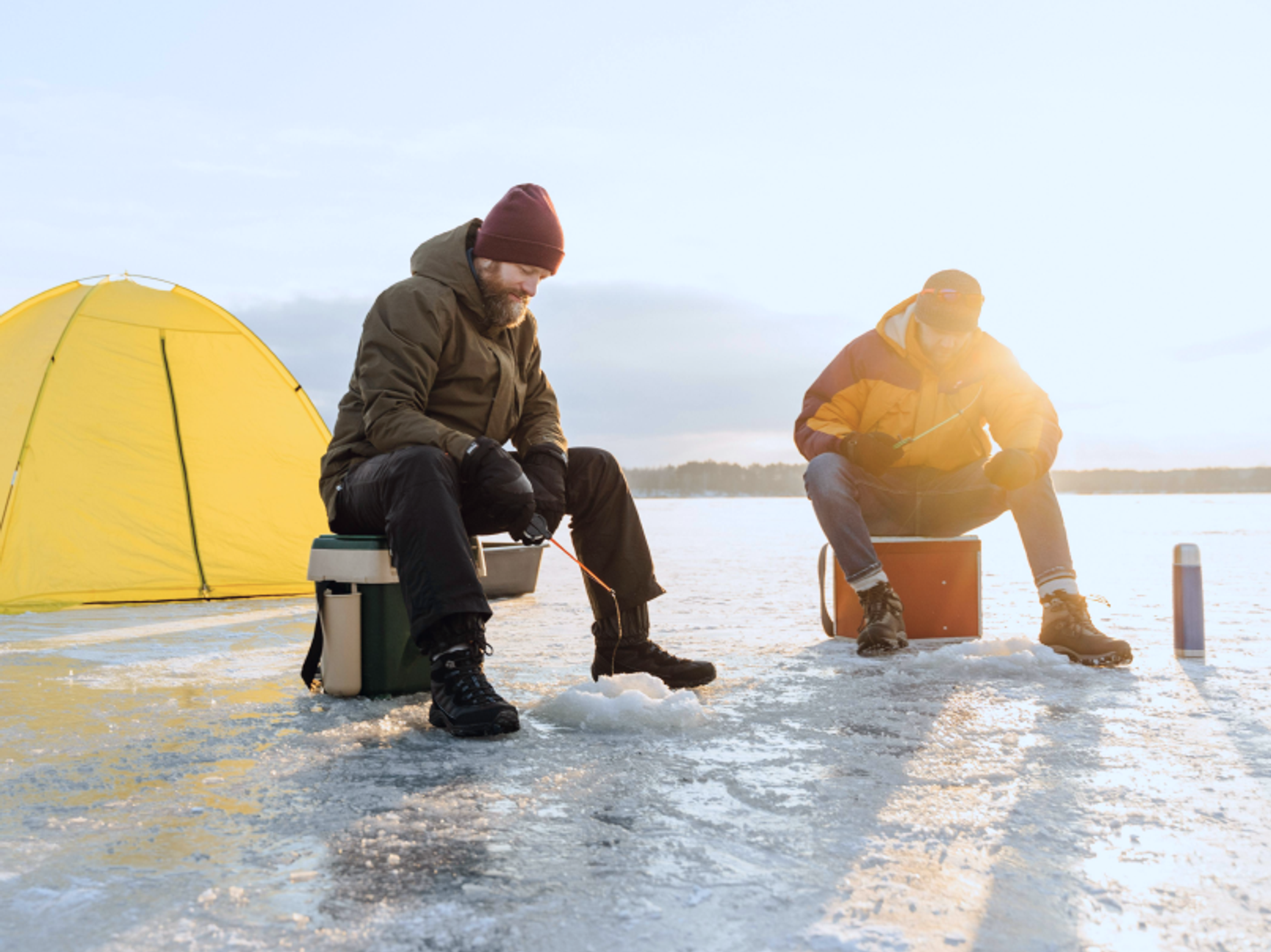 Ice fishing