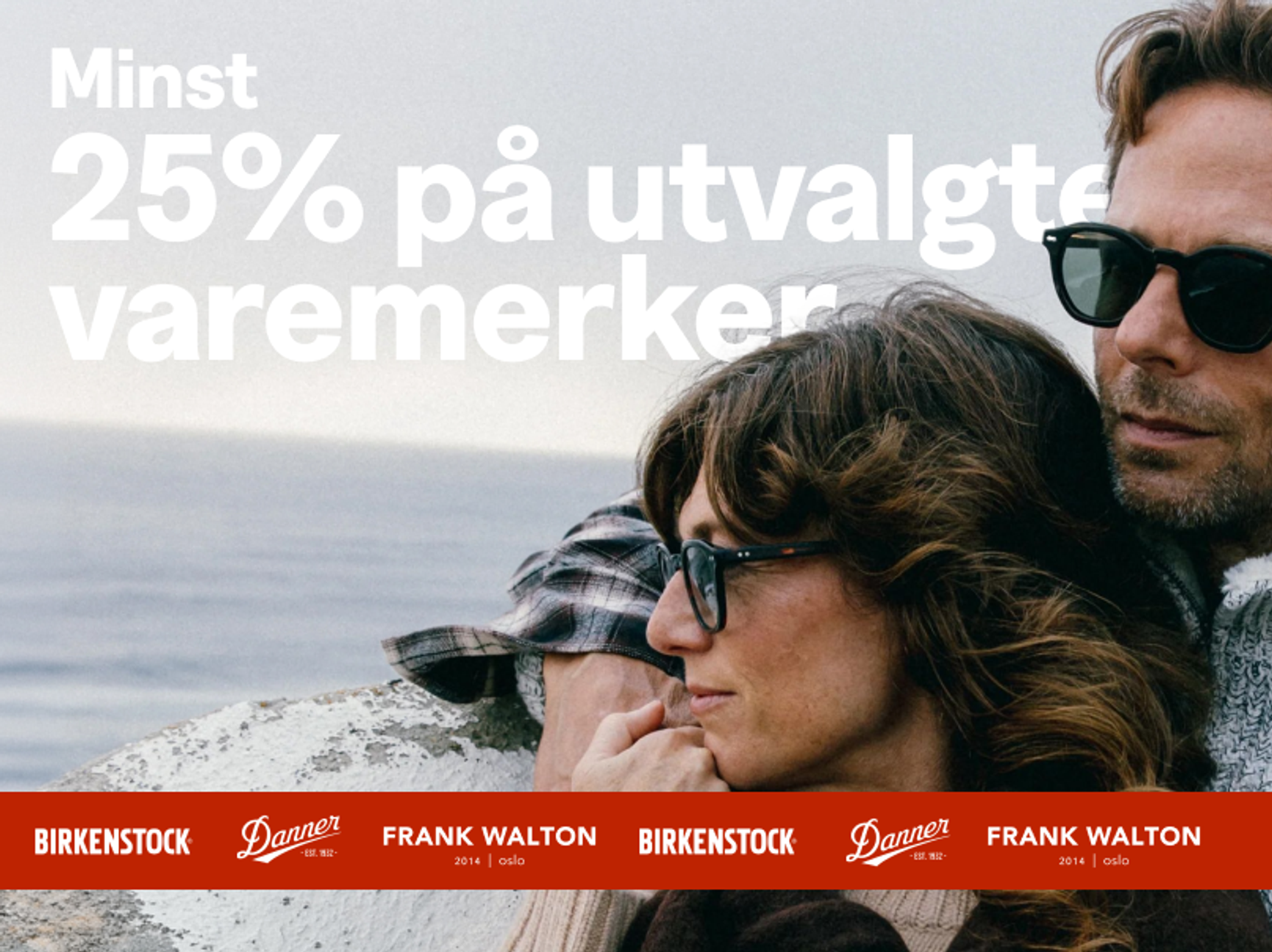 25% på utvagte varemerker