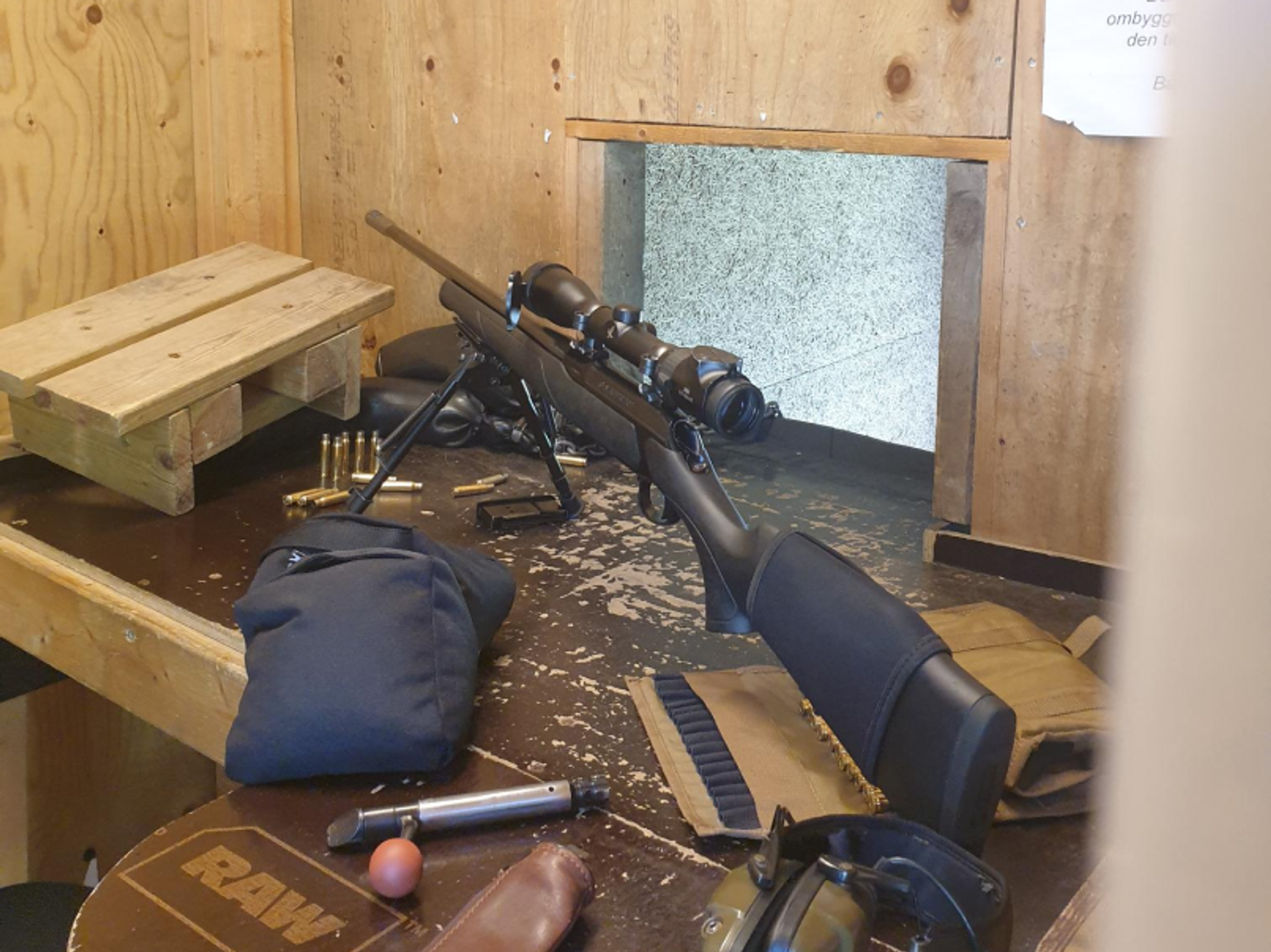 inskjutning av kikarsikte