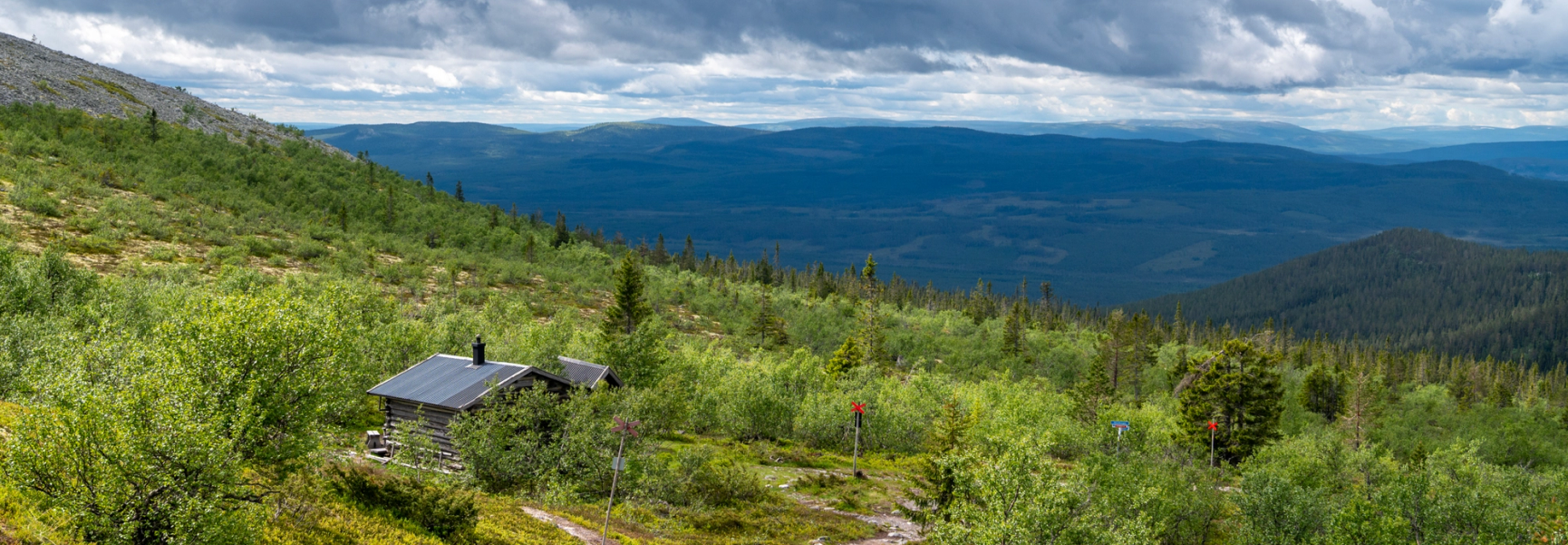 Vindskydd i Vemdalen
