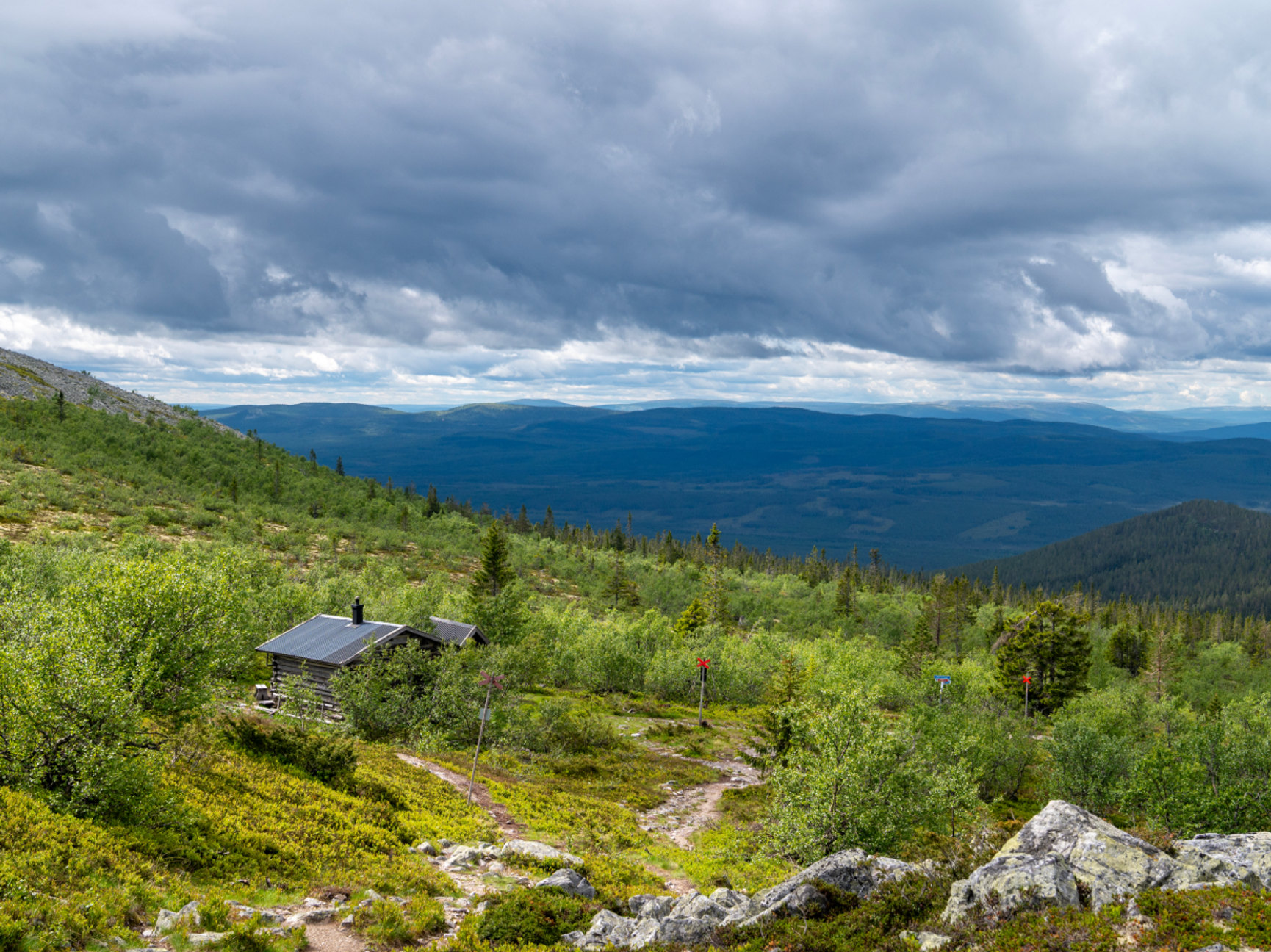 Vindskydd i Vemdalen