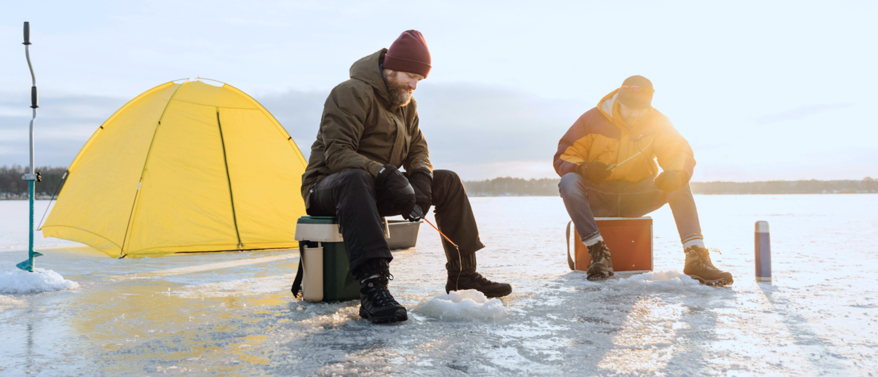 Ice fishing